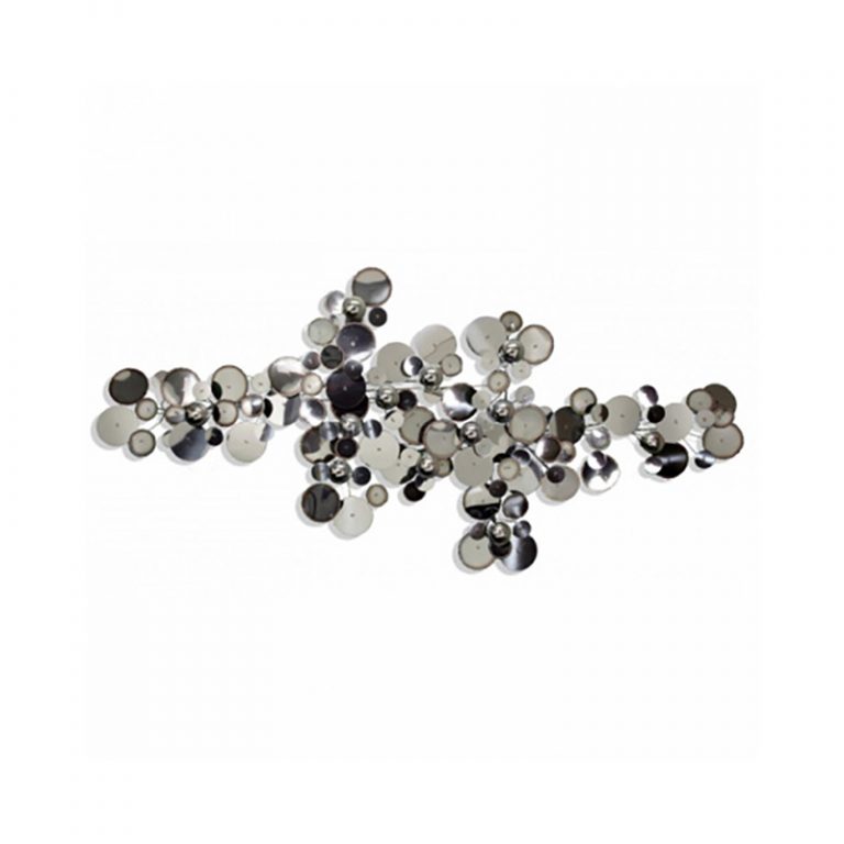 Raindrops Wall Sculpture, Silver Circus 25 Shop Luxury Home Decor