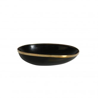 natural horn bowl