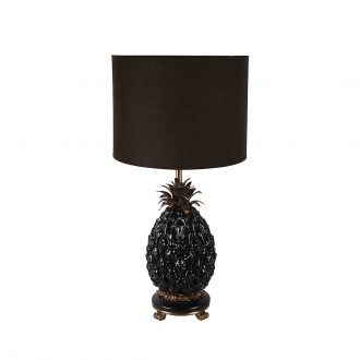 pineapple lamp black