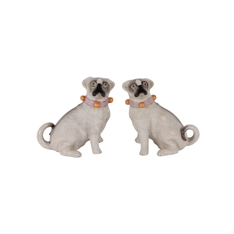 Pug Dog Figurines