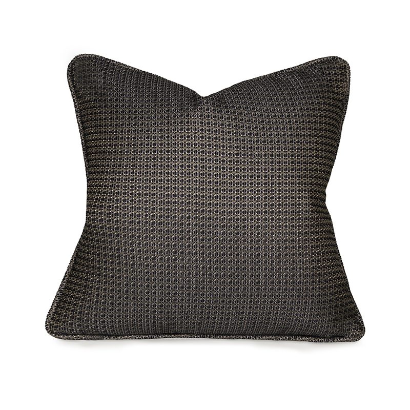 Green Patterned Cushion, Small