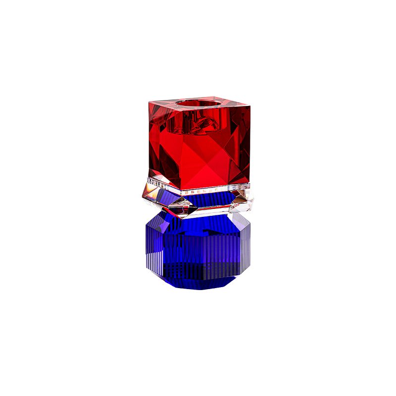 Dakota Red Cobalt Candleholder