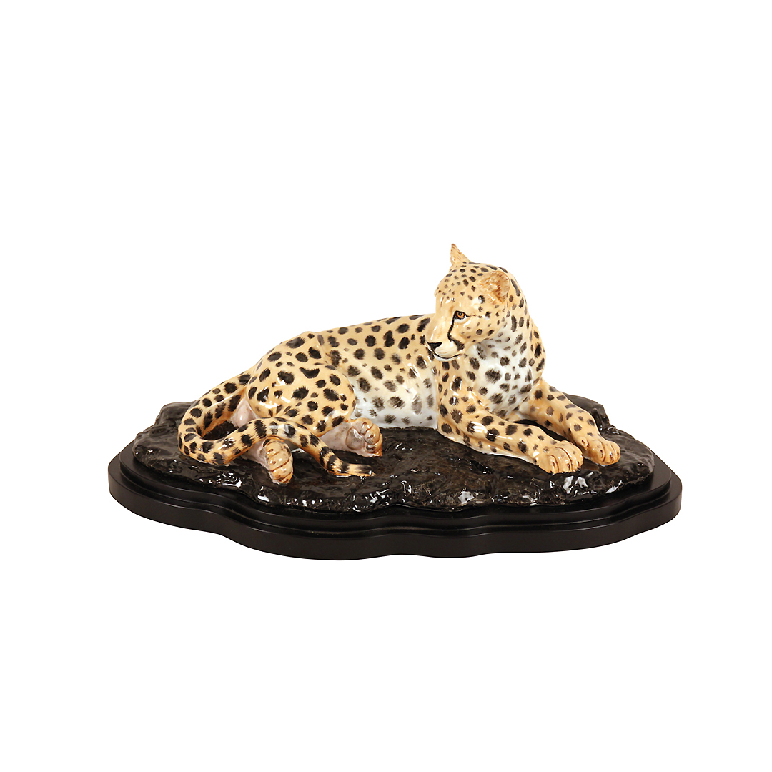 Mosaic Cheetah Figurine - The Collectors Boutique